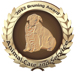 2012 Bruning Award for Outstanding Service and Care of Animals
